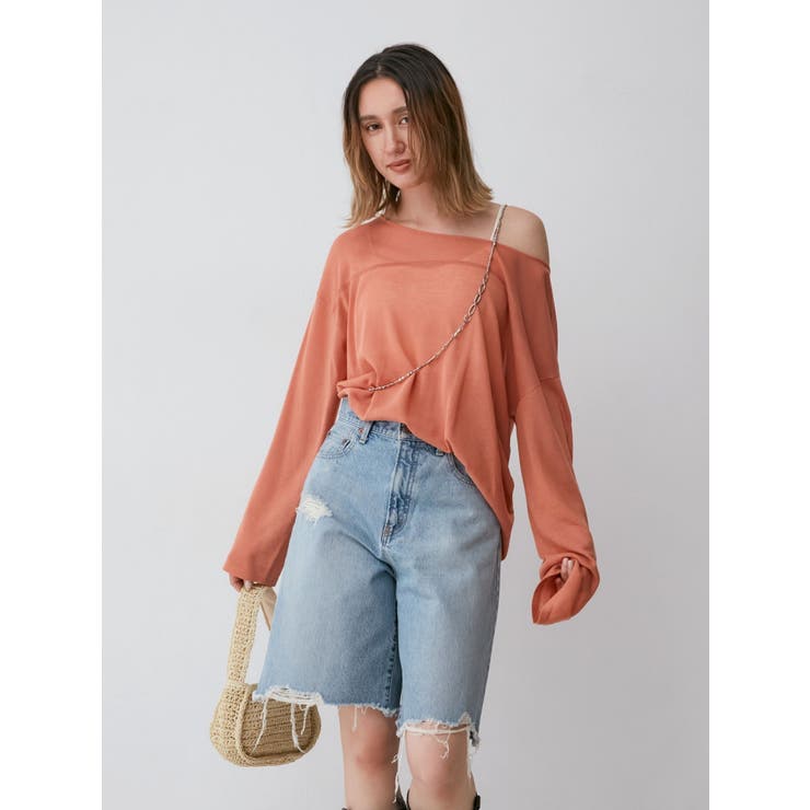 シアールーズカラーニット | Ungrid | 詳細画像4 