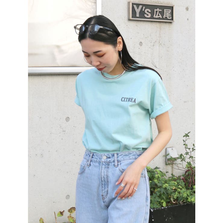 カラーエンブロイダリーTee[品番：MKSW0062942]｜Ungrid（アングリット