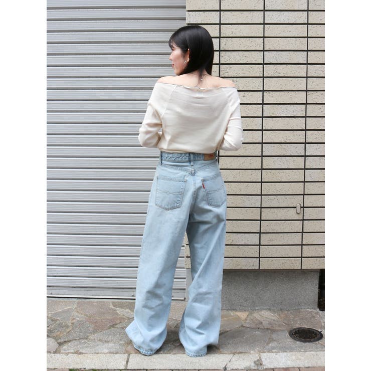 オフショルデザインロングスリーブTee | Ungrid | 詳細画像13 