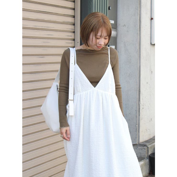 オフショルデザインロングスリーブTee | Ungrid | 詳細画像18 