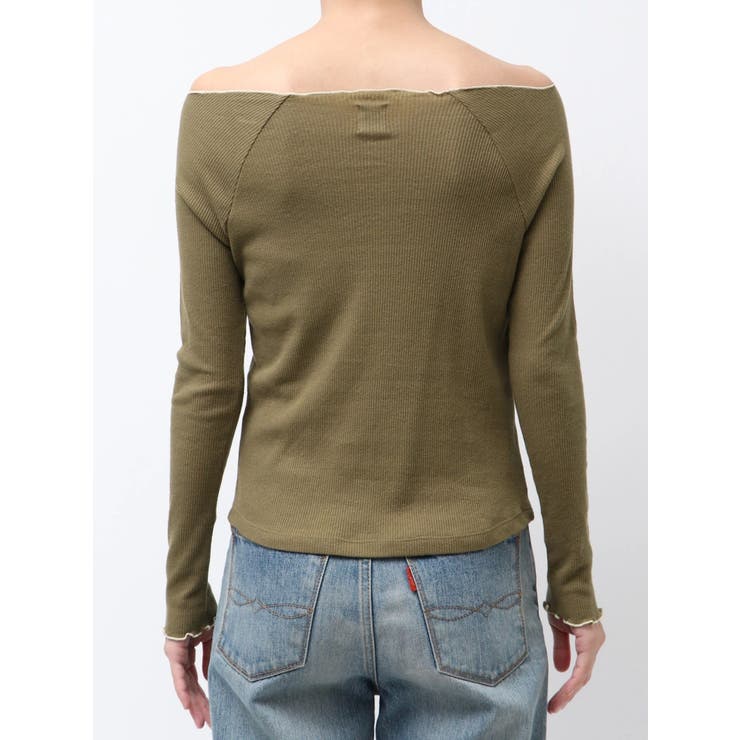 オフショルデザインロングスリーブTee | Ungrid | 詳細画像29 