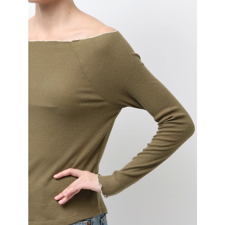 オフショルデザインロングスリーブTee | Ungrid | 詳細画像31 