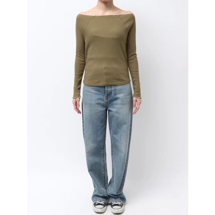 オフショルデザインロングスリーブTee | Ungrid | 詳細画像34 