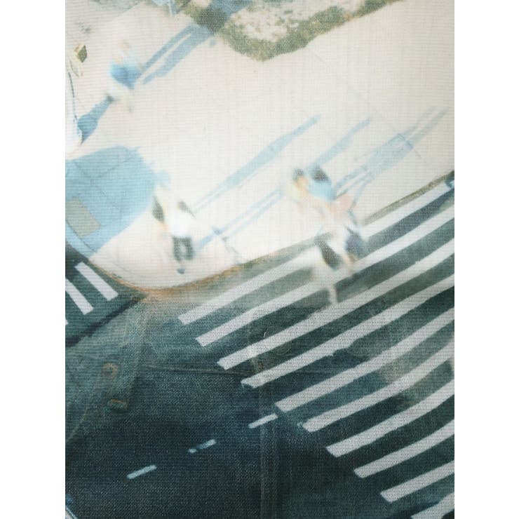 シアープリントチュールロングスリーブTee | Ungrid | 詳細画像36 