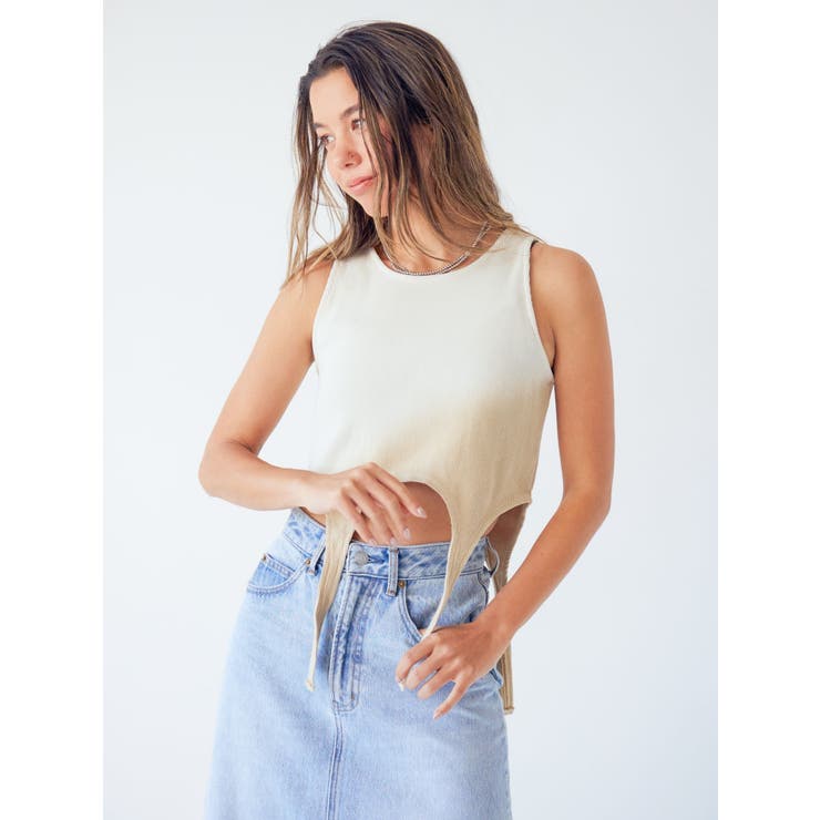 グラデーションデザインタンクトップ | Ungrid | 詳細画像2 