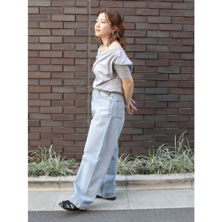 タックデザインオフショルTee | Ungrid | 詳細画像20 