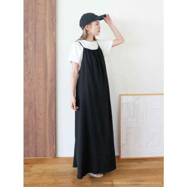 バックオープンギャザーキャミワンピース | Ungrid | 詳細画像20 