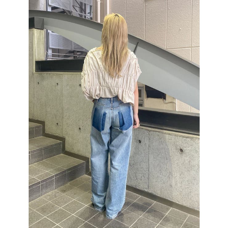 リネン混ギャザーノースリブラウス | Ungrid | 詳細画像9 