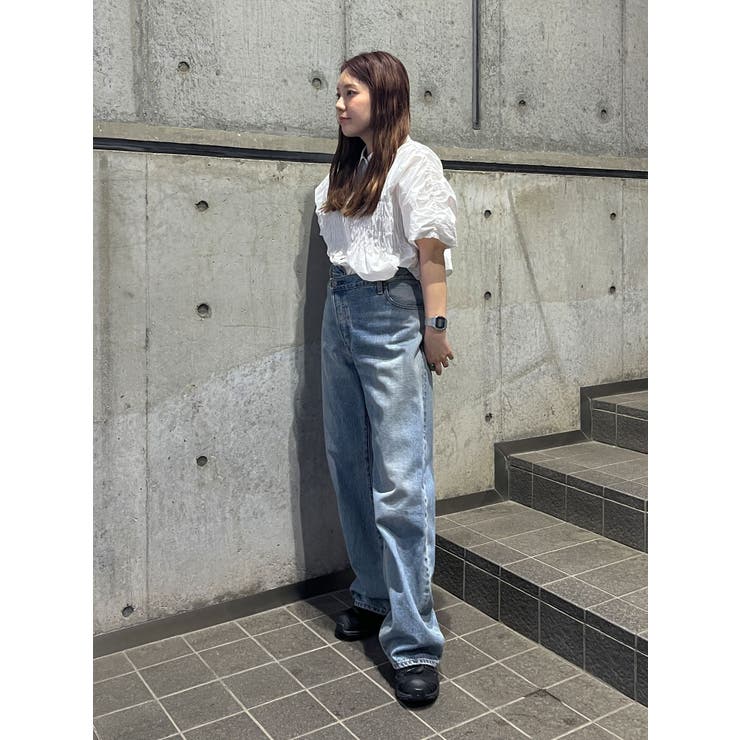 ハーフスリーブギャザーシャツ | Ungrid | 詳細画像17 