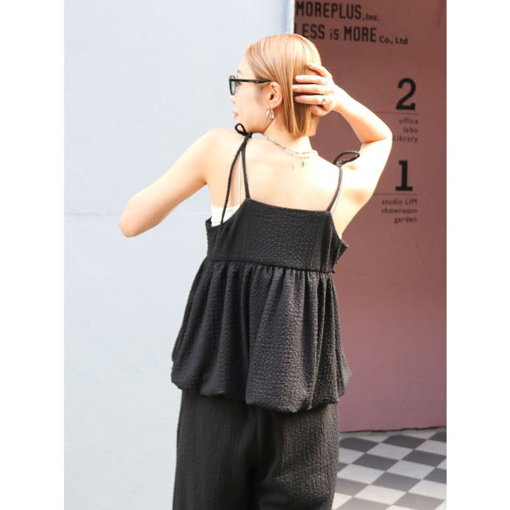 【WEB限定】バルーンデザインジャカードキャミ | Ungrid | 詳細画像14 