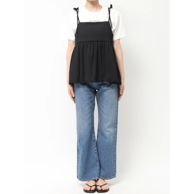 【WEB限定】バルーンデザインジャカードキャミ | Ungrid | 詳細画像26 