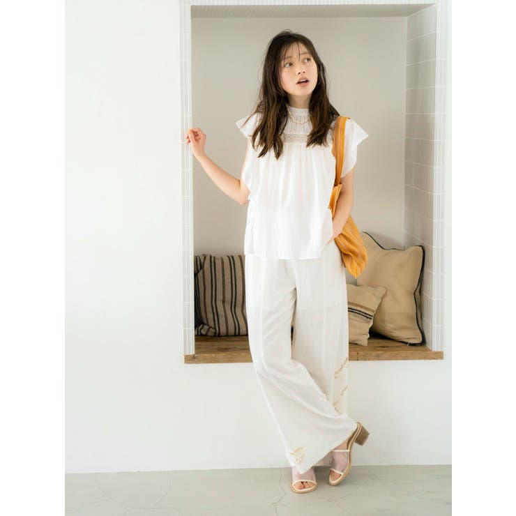 カットワークデザインラフパンツ | Ungrid | 詳細画像21 