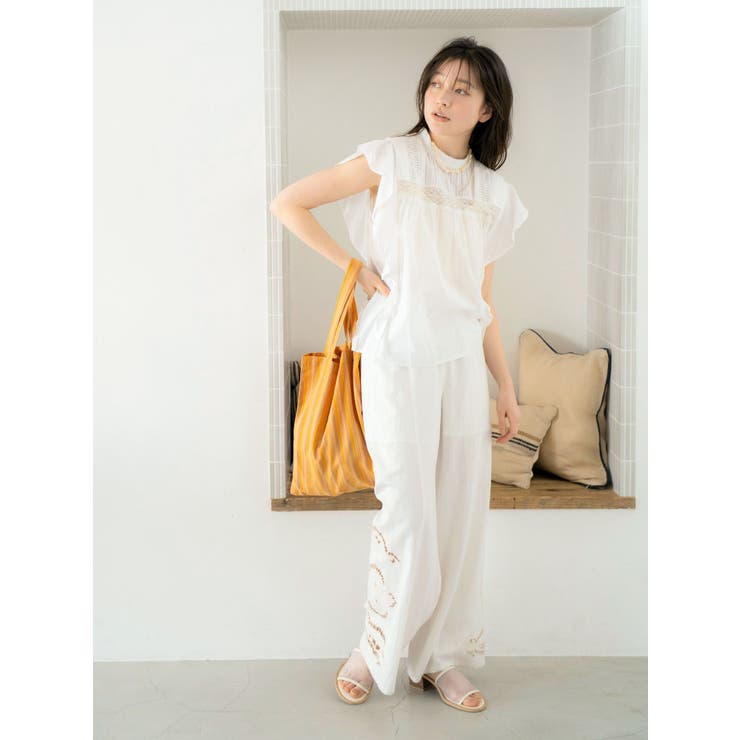 カットワークデザインラフパンツ | Ungrid | 詳細画像22 