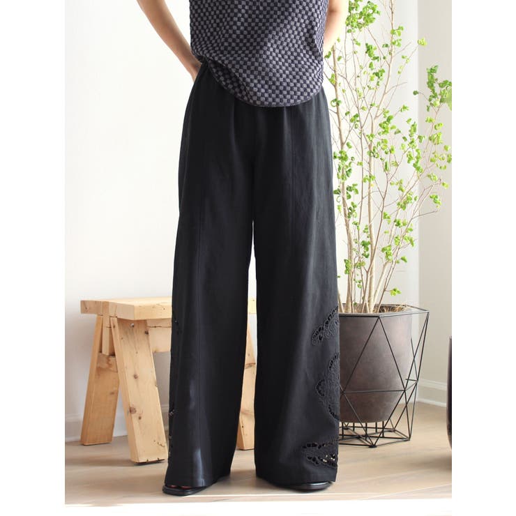 カットワークデザインラフパンツ | Ungrid | 詳細画像29 