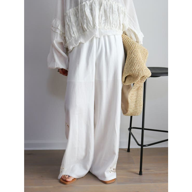 カットワークデザインラフパンツ | Ungrid | 詳細画像34 