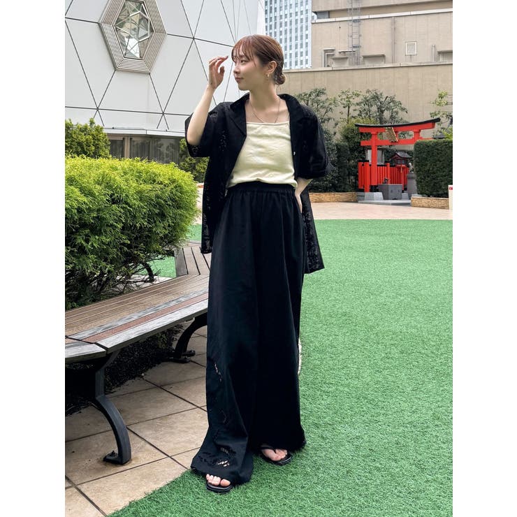 カットワークデザインラフパンツ | Ungrid | 詳細画像42 