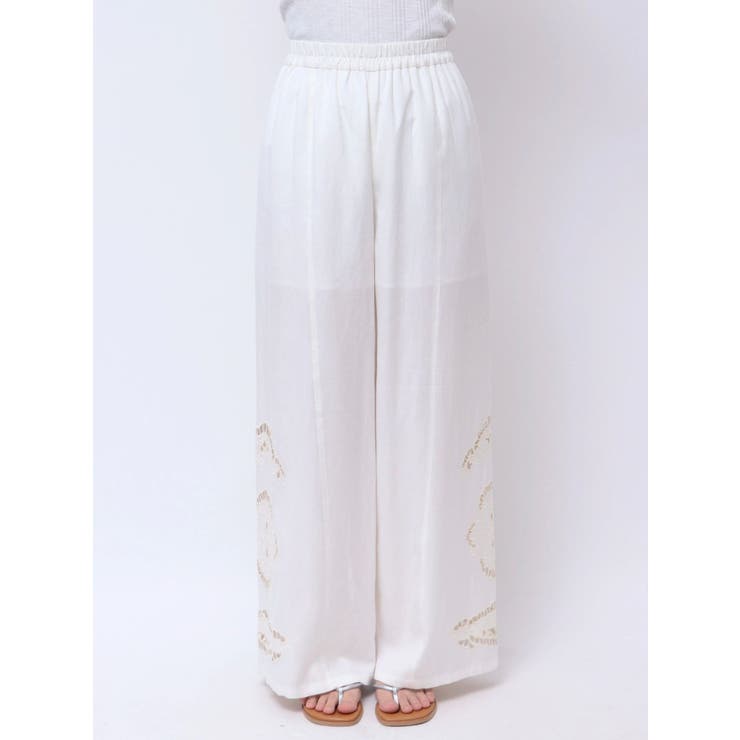 カットワークデザインラフパンツ | Ungrid | 詳細画像44 