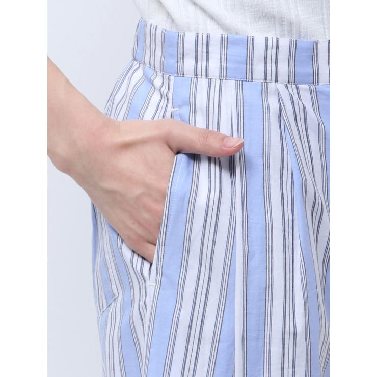 ウエストタックストライプパンツ | Ungrid | 詳細画像27 