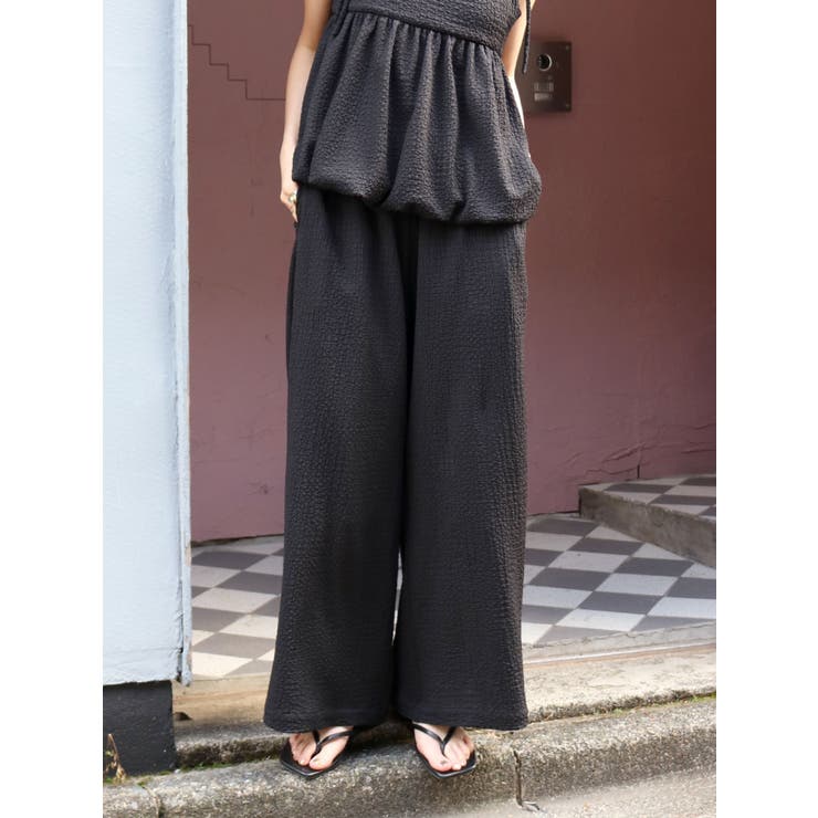 【WEB限定】ジャカードラフパンツ | Ungrid | 詳細画像12 