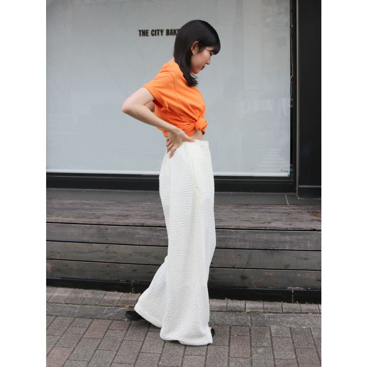 【WEB限定】ジャカードラフパンツ | Ungrid | 詳細画像18 