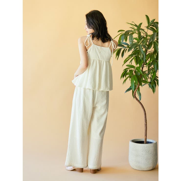 【WEB限定】ジャカードラフパンツ | Ungrid | 詳細画像5 