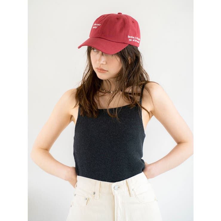 エンブロイダリーカラーロゴキャップ | Ungrid | 詳細画像2 