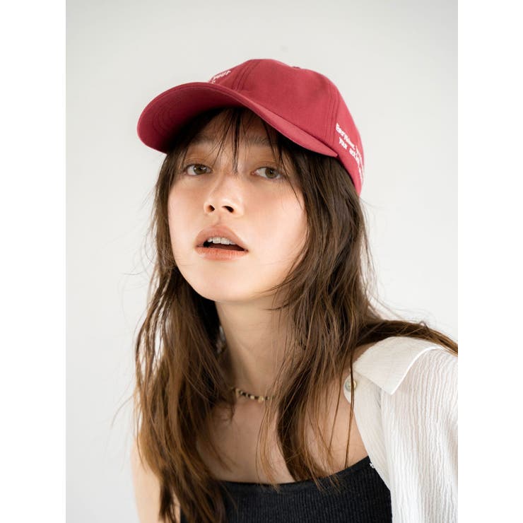 エンブロイダリーカラーロゴキャップ | Ungrid | 詳細画像3 