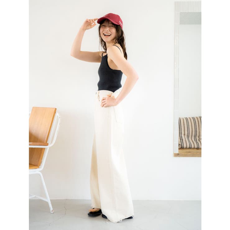 エンブロイダリーカラーロゴキャップ | Ungrid | 詳細画像4 