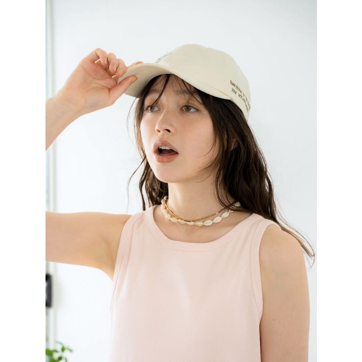 エンブロイダリーカラーロゴキャップ | Ungrid | 詳細画像5 