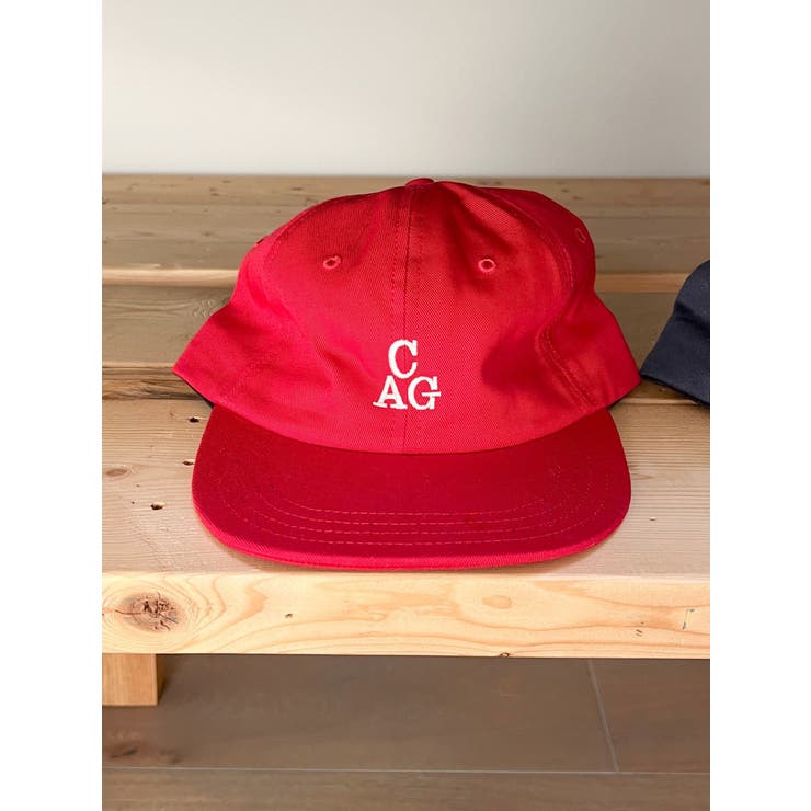レッド | COOPERSTOWN BALL CAP別注モチーフロゴキャップ | Ungrid