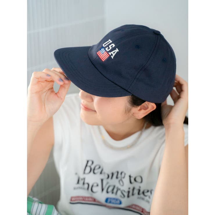 ネイビー | COOPERSTOWN BALL CAP別注モチーフロゴキャップ | Ungrid