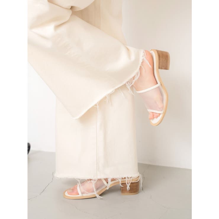 メッシュヒールサンダル | Ungrid | 詳細画像2 