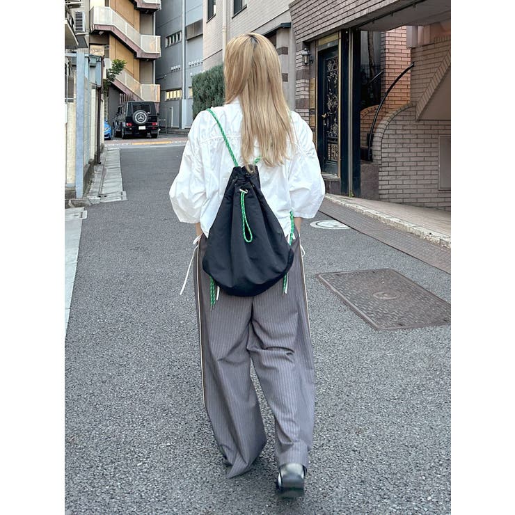 ナイロン混ナップサック[品番：MKSW0063698]｜Ungrid（アングリット