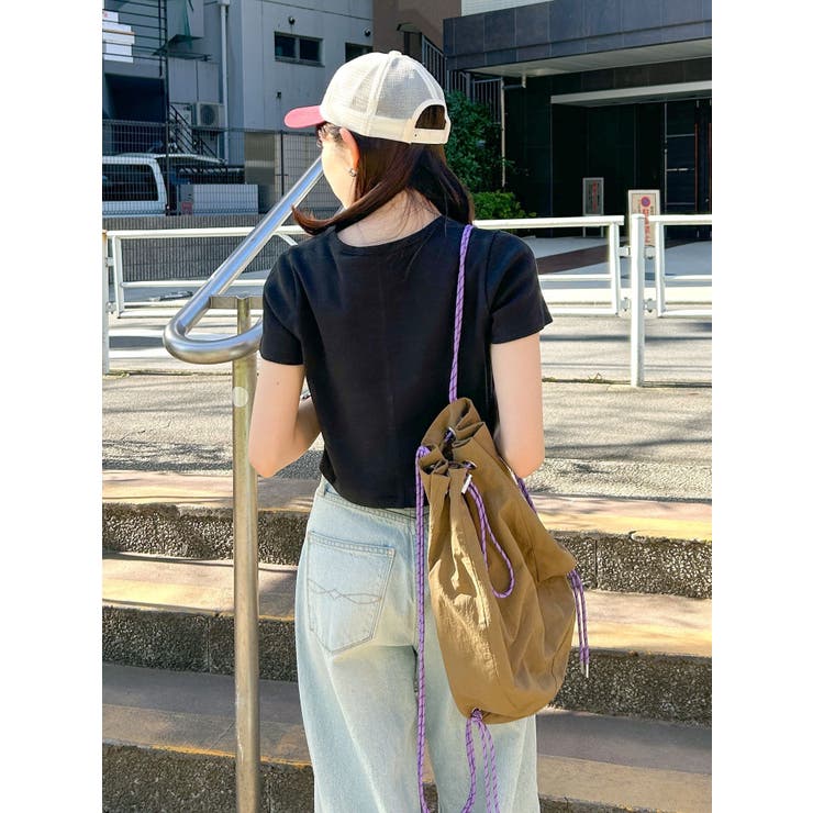 ナイロン混ナップサック[品番：MKSW0063698]｜Ungrid（アングリット