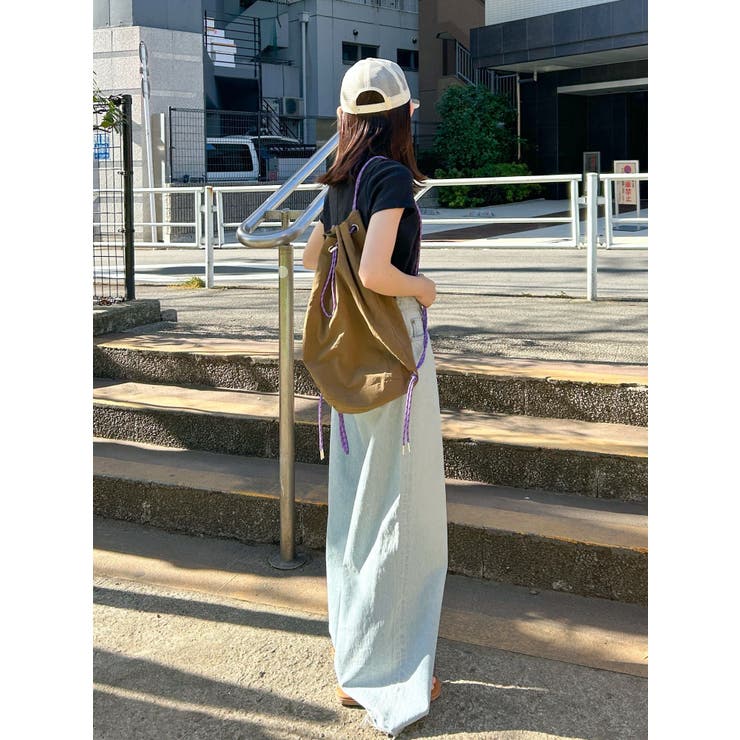 Ungrid ナイロン混ナップサック ナイロン混ナップサック[品番：MKSW0063698]｜Ungrid（アングリット