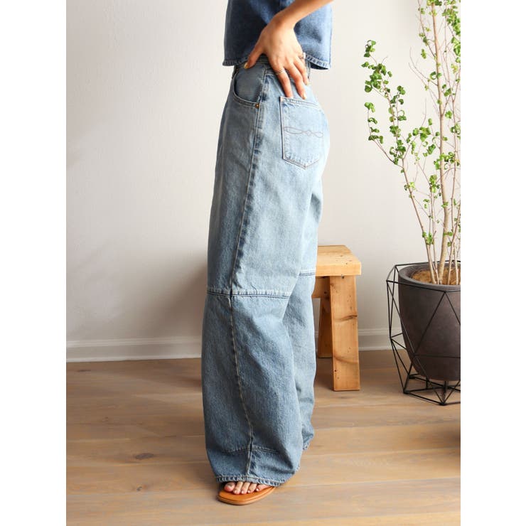 カーブデザインデニム[品番：MKSW0063276]｜Ungrid（アングリット）の