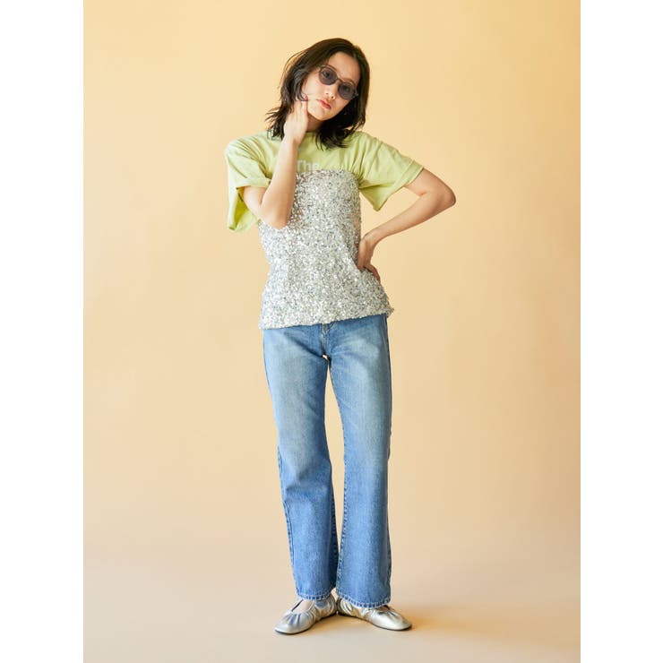 【WEB限定】ハイウエストフレアデニム | Ungrid | 詳細画像10 