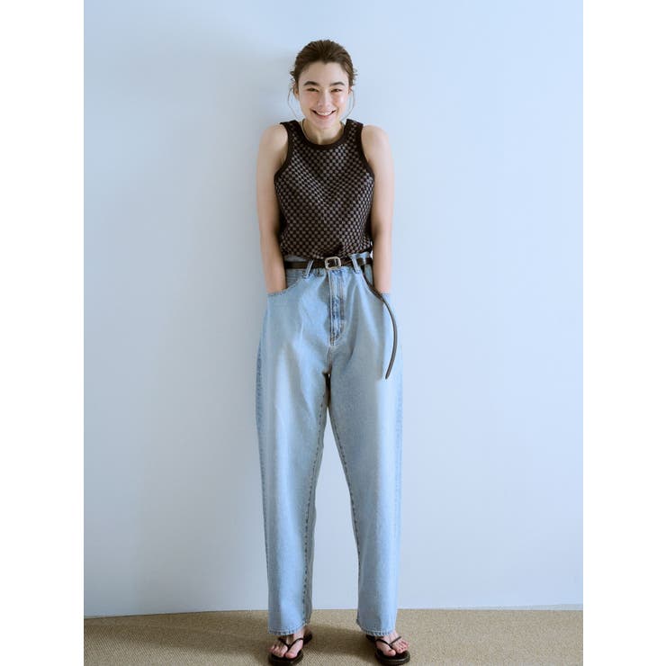 ルーズフィットテーパードデニム | Ungrid | 詳細画像5 