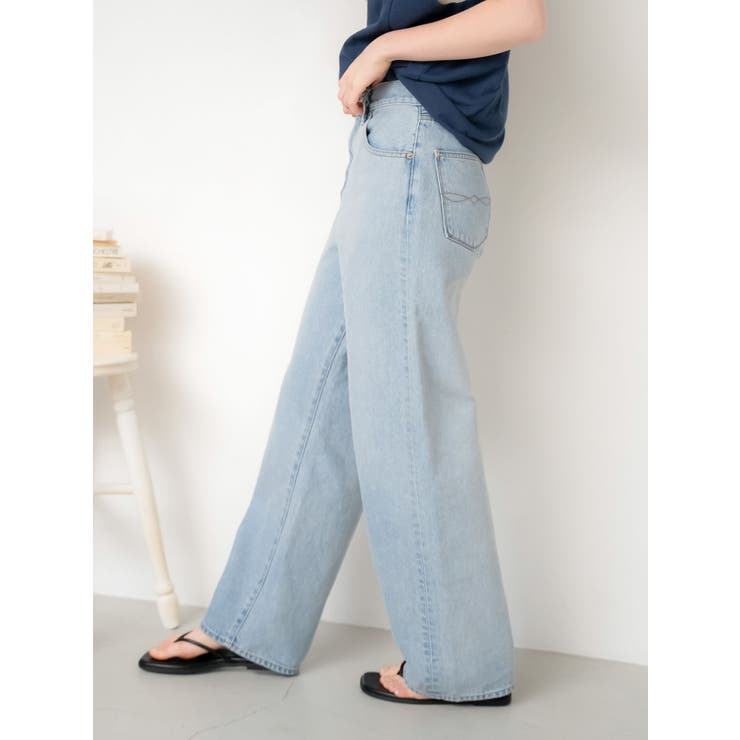 ルーズフィットテーパードデニム | Ungrid | 詳細画像8 