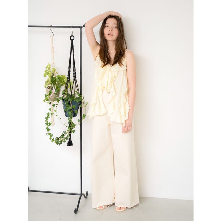 カットオフバギールーズデニム | Ungrid | 詳細画像23 