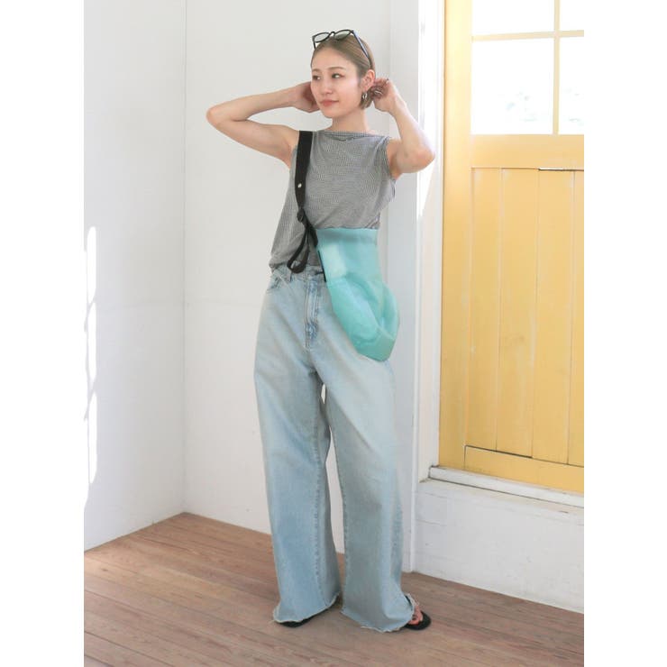 カットオフバギールーズデニム | Ungrid | 詳細画像24 