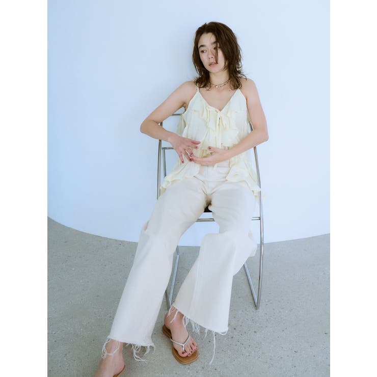 カットオフバギールーズデニム | Ungrid | 詳細画像3 