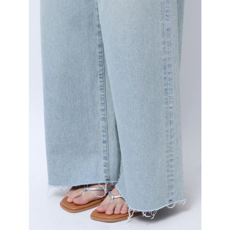 カットオフバギールーズデニム | Ungrid | 詳細画像41 