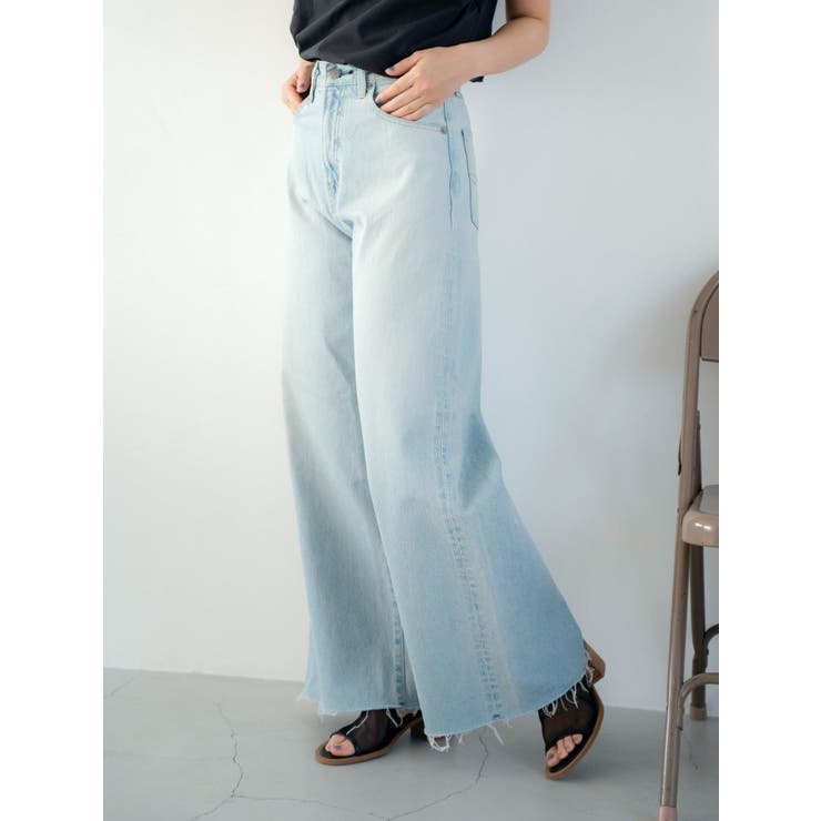 カットオフバギールーズデニム | Ungrid | 詳細画像5 