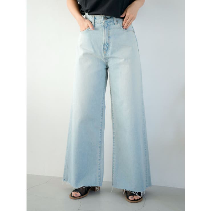 カットオフバギールーズデニム | Ungrid | 詳細画像6 