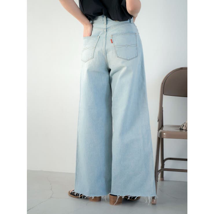 カットオフバギールーズデニム | Ungrid | 詳細画像8 