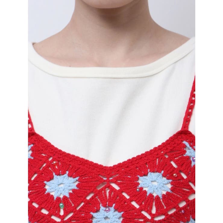 ビーズコンビニットキャミ | Ungrid | 詳細画像34 