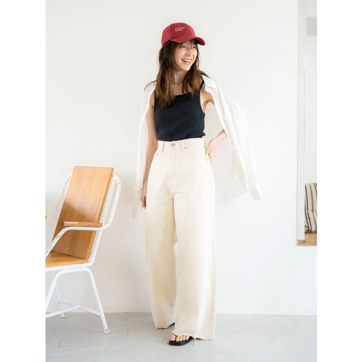 スクエアネックニットキャミ | Ungrid | 詳細画像10 