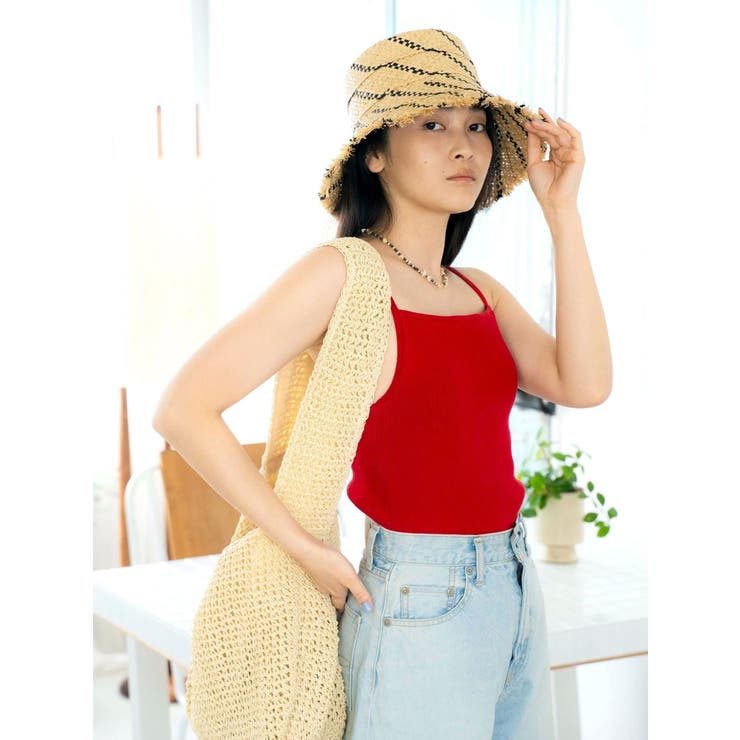 スクエアネックニットキャミ | Ungrid | 詳細画像2 