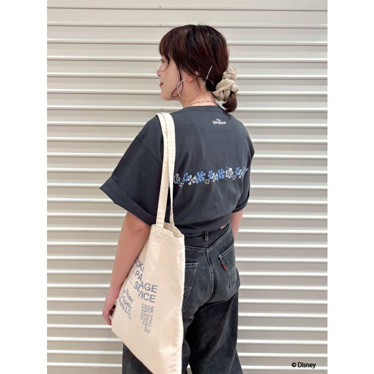 スティッチデザインプリントTee | Ungrid | 詳細画像17 